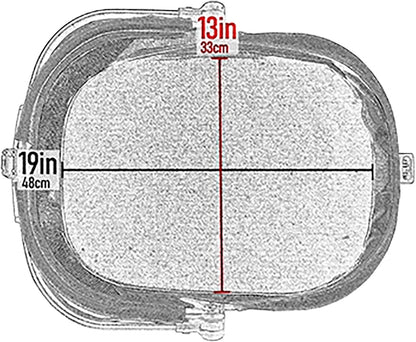 Pet Gear No-Zip View 360 Pet Safety Carrier & Car Seat for Small Dogs & Cats Push Button Entry, View 360 20-inch, Onyx
