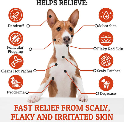 Truseb | Benzoyl Peroxide 3% Shampoo for Dogs,Cats and Horses (3% Benzoyl Peroxide Shampoo, 12 oz)