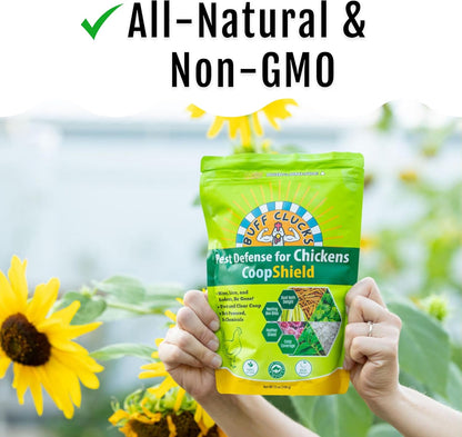 Dust Bath Herb Blend for Chickens - Keep Feathers Clean & Healthy - Food Grade, Natural Nesting Box Herbs for Bedding, Coop Floor, USA (12 oz)
