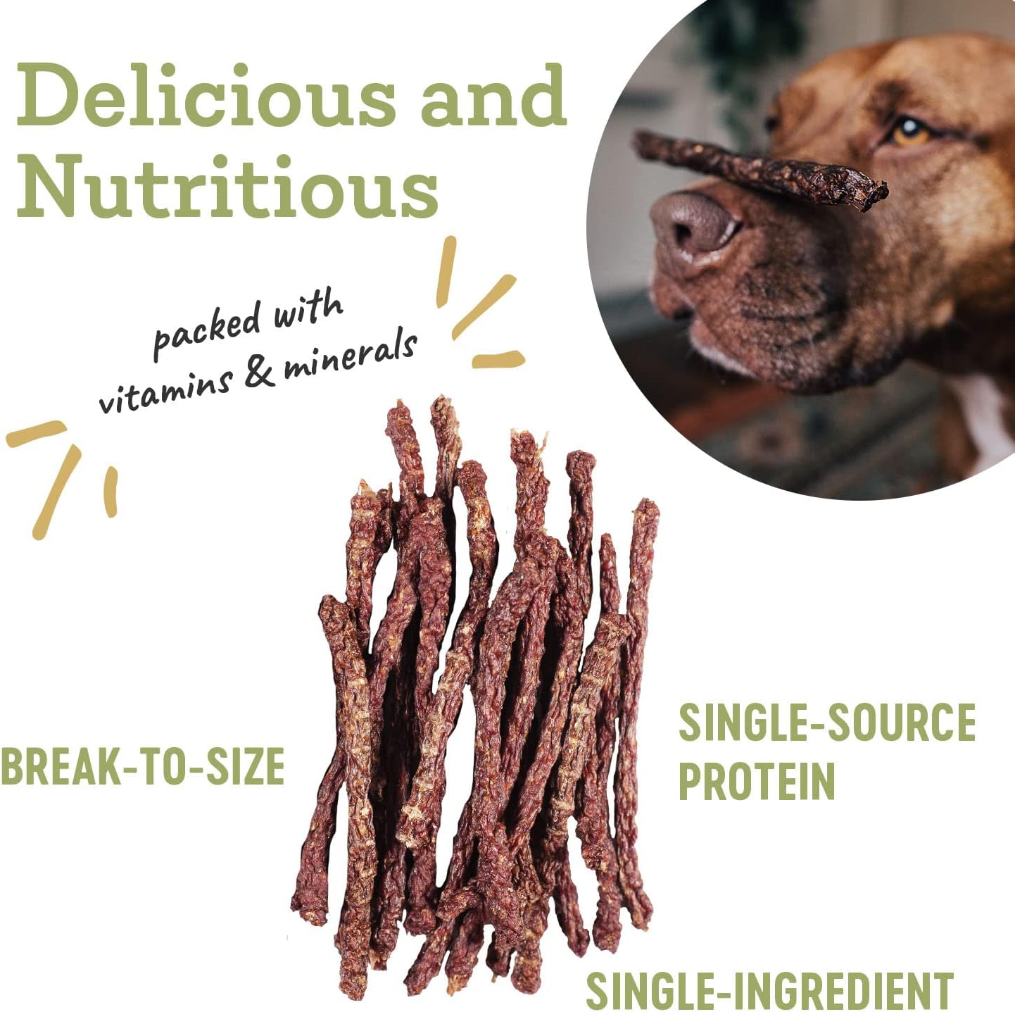 Farm Hounds - Bundle Gizzards - Premium Chicken, Duck, & Turkey Jerky for Dogs - from 100% Humanely Raised - Break-to-Size - Great for Training & Treats - No Added Fillers - Made in USA - 3 Pack