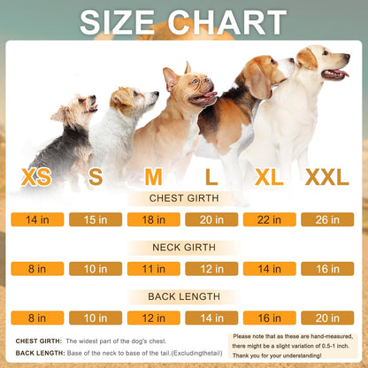 BEAUTYZOO Dog Thanksgiving Pajamas Large Sized Dog, Fleece Funny Ghost Pumpkin Costumes for Dogs, Soft Stretchable Doggy Onesie with Feet, Pet Apparel Clothes for Large Dogs Boy Girl, Orange L