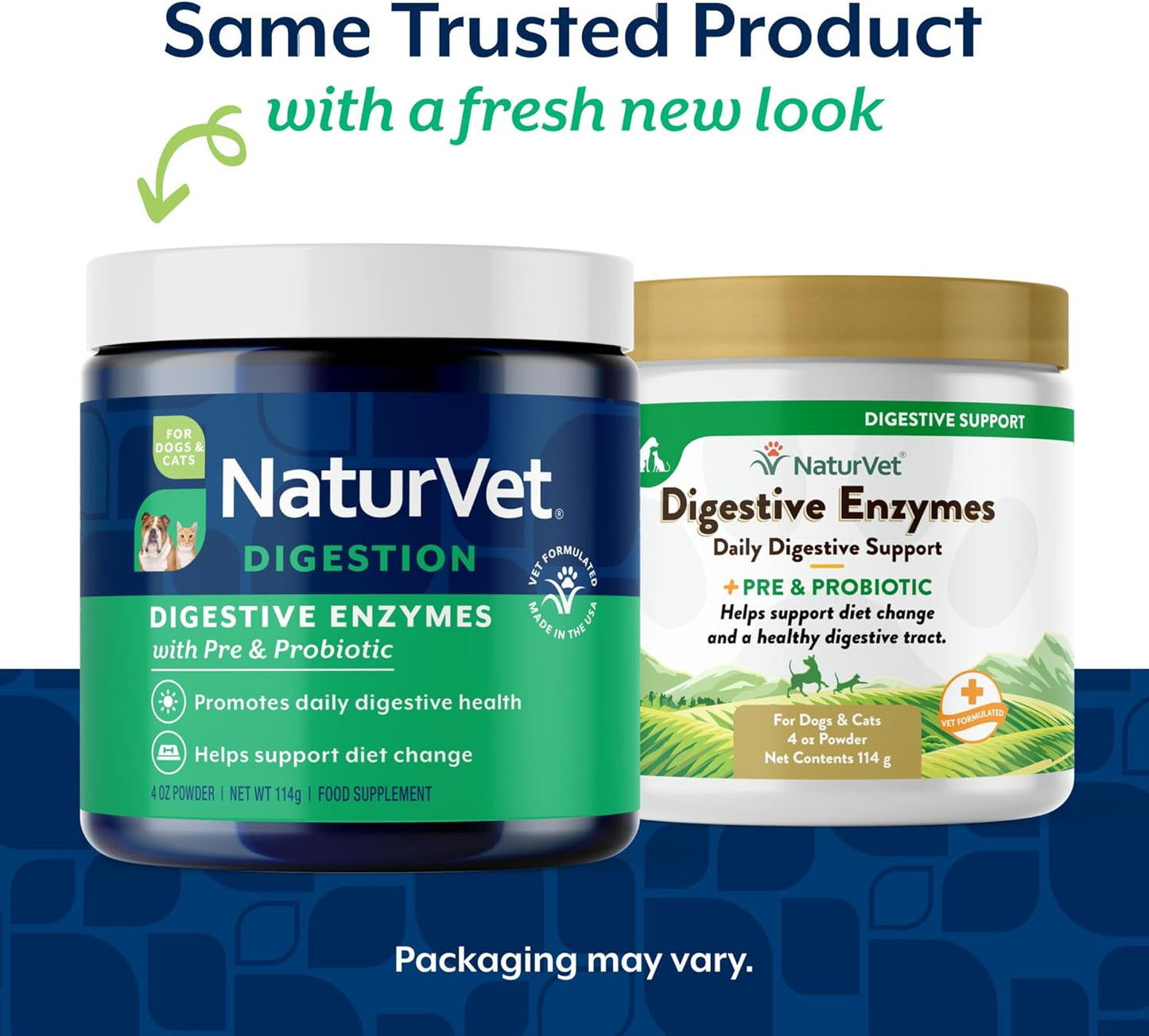 NaturVet – Digestive Enzymes for Dogs - Plus Probiotics & Prebiotics | Helps Support Diet Change & A Healthy Digestive Tract | for Dogs & Cats | 4 oz Powder
