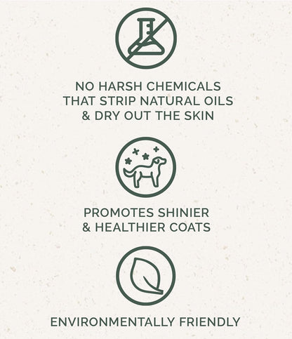 Chagrin Valley Soap & Salve Organic Dog Shampoo and Conditioner - Puppy Shampoo Itchy Skin Relief and Puppy Essentials - Natural Handmade Cedarwood Lavender, 3.8 oz Bar Soap 3-PK