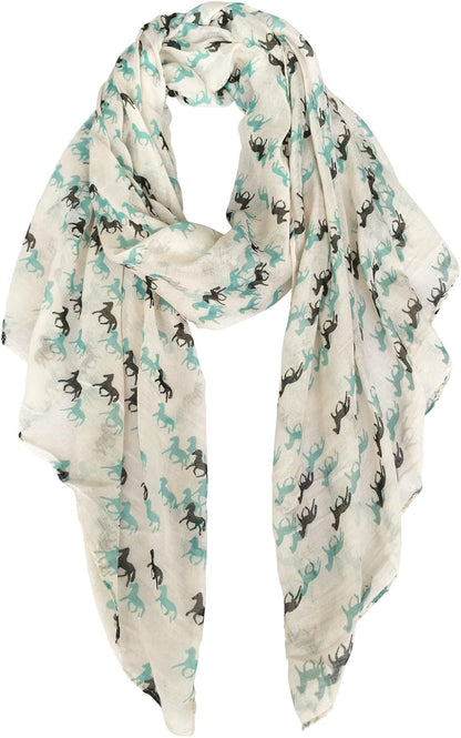 E-Clover Fashion Scarf for Women Lightweight Scarves Shawl Wrap for Spring/Summer Winter