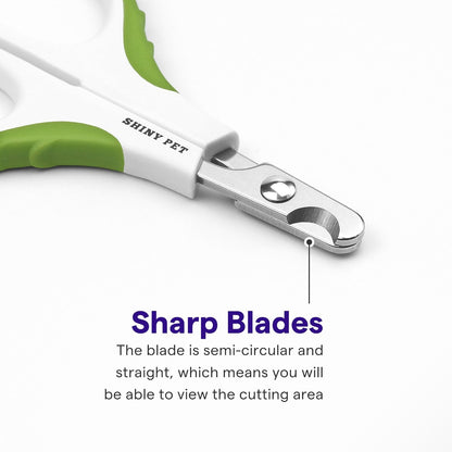 Cat Nail Clipper & Trimmer for Indoor Cats Kitten Puppy Rabbit Small Dog Bird - Professional Pet Grooming Tool for Safe Claw Care - Easy for Home Use for Beginners - Ebook Guide