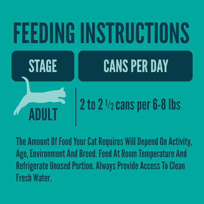 A Strong Heart Canned Wet Cat Food, Salmon Dinner Paté - 3 oz Cans (Pack of 24), Made in The USA with Real Salmon