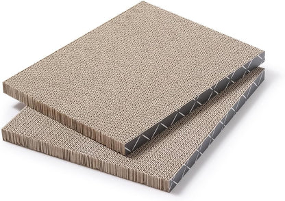 Hide & Scratch: Cat Scratcher Pad Pack; Cat Scratch Pad Refills for Hide & Scratch Scratcher Box (2 Pack)