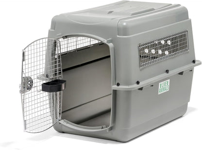 Petmate Sky Kennel - For Air and Travel, Airline Compliant Dog Crate for Pets 50-70 lbs, Heavy Duty Dog Kennel, Made in the USA- 36 Inches