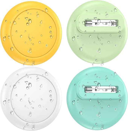 for AirTag Holder for Kids, Compatible with Apple AirTag 1 & 2nd Gen, 4-Pack Waterproof Hidden Air Tagholder with Safety Pin Discreet Toddler Airtag Clip for Clothing, Backpack & Dog Collar