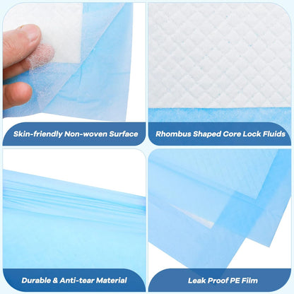 Pet Training Dog Pee Pads 32" x 36" Disposable Pee Pads -35 Count Superior XX-Large Puppy Pads Waterproof Disposable Training Pads for Dogs Cats Rabbit, Heavy Duty Leak-Proof Quick Dry