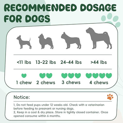 200 PCS Probiotics for Dogs - Digestive Enzymes & Prebiotics for Gut Health, Probiotic Dog Chews Diarrhea Relief & Gas Treatment, Pumpkin Formula for Sensitive Stomachs & Itchy Skin Support