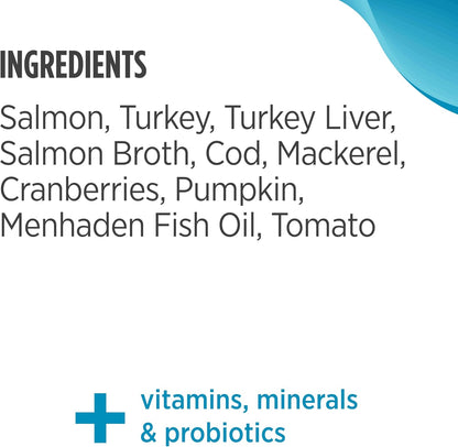 Nulo Salmon & Mackerel Recipe Pate Wet Canned Cat Food, 12.5 Ounce (Pack of 12)