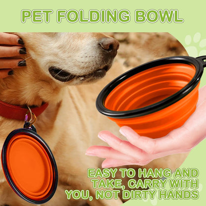 JIURUN Dog Treat Bag, Dog Training Kit - Treat Pouch, Pet Training Fanny Pack, Puppy Training Clicker, 2-in-1 Whistle Clicker, Collapsible Dog Bowl, 2 Dog Poop Bag（Gray）