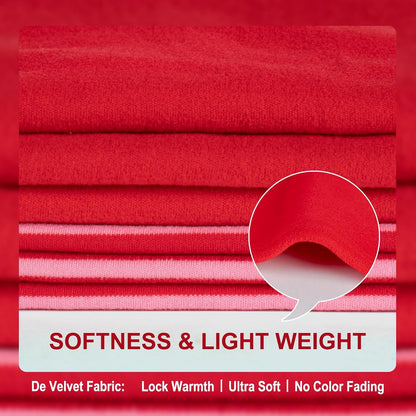 KYEESE 2Pack Dog Sweater Warm Dog Sweaters for Large Dogs Warm Lightweight Dogs Clothes Comfy Sleeveless Doggie Sweatshirt Soft Pets Fleece Sweater Turtleneck Pet Coat Red,3XL