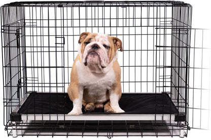 K9 Ballistics Chew Proof Armored Padded Dog Crate Bed, Virtually Indestructible, Legs Included (Blue, XX-Large (50" L x 33" W x 8" H))