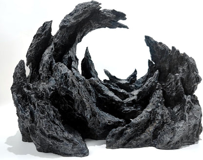 Fish Tank Decor Rocks.Aquarium Decoration Model.Easy Superior Aquascape (Perched Canyon-15inch)