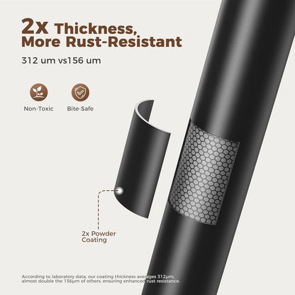 38" Heavy Duty Dog Crates for Small Dogs, Escape Proof, Upgraded 4 Lockable Wheels, Removable Door, Dog Kennel Indoor, Max Load 300Lbs, Easy to Clean, Medium Dog Crate for High Anxiety Dogs