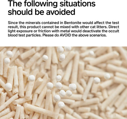 pidan Tofu Cat Litter with Occult Blood Test,Clumping,Flushable,Ultra Absorbent and Fast Drying, 100% Natural Ingredients Litter,Solubility in Water,Really Dust-Free,Less Scattering (5.3lb×2bags)