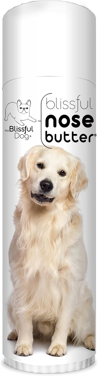 The Blissful Dog Golden Retreiver Unscented Nose Butter - Dog Nose Butter, 0.50 Ounce
