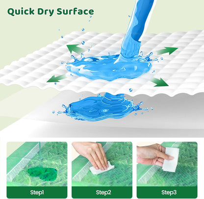 Puppy Pads XL Extra Large 28"x34" Pee Pads for Dogs Potty Training Super Absorbent & Leak-Proof Design Odor Eliminating Pee Pads for Dogs 6-Layer Standard Absorbency Dog Pee Pads(7 Counts)