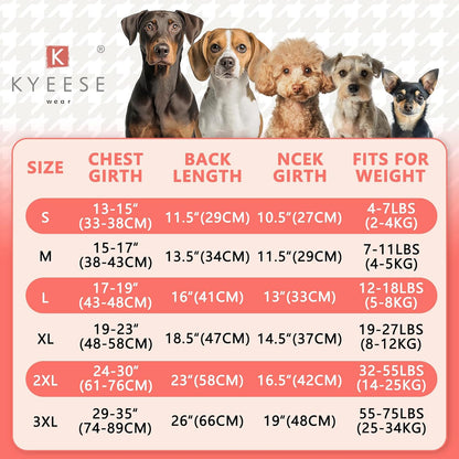 KYEESE 2Pack Dog Sweater Stretchy Dog Sweaters for Large Dogs Pullover Dogs Clothes Soft Pets Sweatshirt Turtleneck Pet Coats Pet Coats for Large Pets