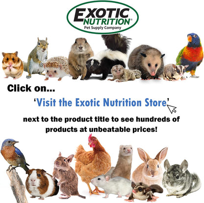 Berries & Bugs (10 lb.) - All Natural High Protein High Fiber Insectivore Diet with Fruit, Gut-Loaded Insects, & Healthy Vitamins - Hedgehogs, Sugar Gliders, Skunks, Opossums & Other Insectivores