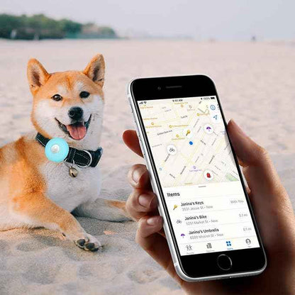 for Airtag Holder for Dog Collar, Cibaabo Silicone Air Tag Case Cover Compatible with Apple Airtags for 0.8-1.2inch Cat Pet Collar Harness Loop