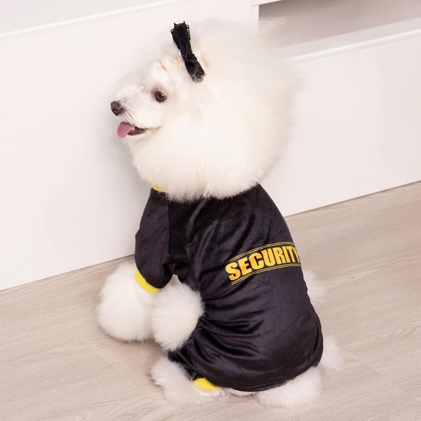 CuteBone Dog Christmas Pajamas Puppy Onesies Small Dogs Soft Pjs Coat Cat Apparel Comfy Pet Clothes Outfit Doggie Bodysuit P264M