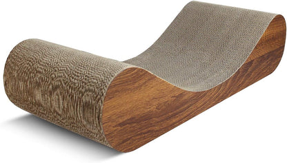 Cat Scratcher Cardboard Lounge Bed, Cat Scratching Pad, Pet Lounger