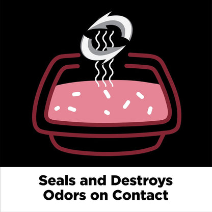 ARM & HAMMER Clump & Seal Platinum Clumping Cat Litter Odor Control, Multi-Cat, 14-Day Odor Control, Online Exclusive Formula, 18 Lbs