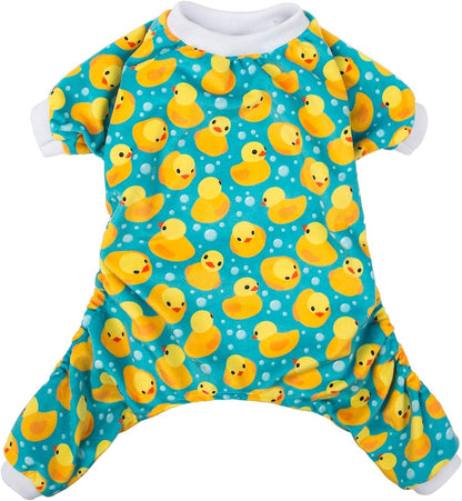 CuteBone Dog Halloween Pajamas Puppy Onesies Small Dogs Soft Pjs Coat Cat Apparel Comfy Pet Christmas Clothes Outfit Doggie Bodysuit P50S