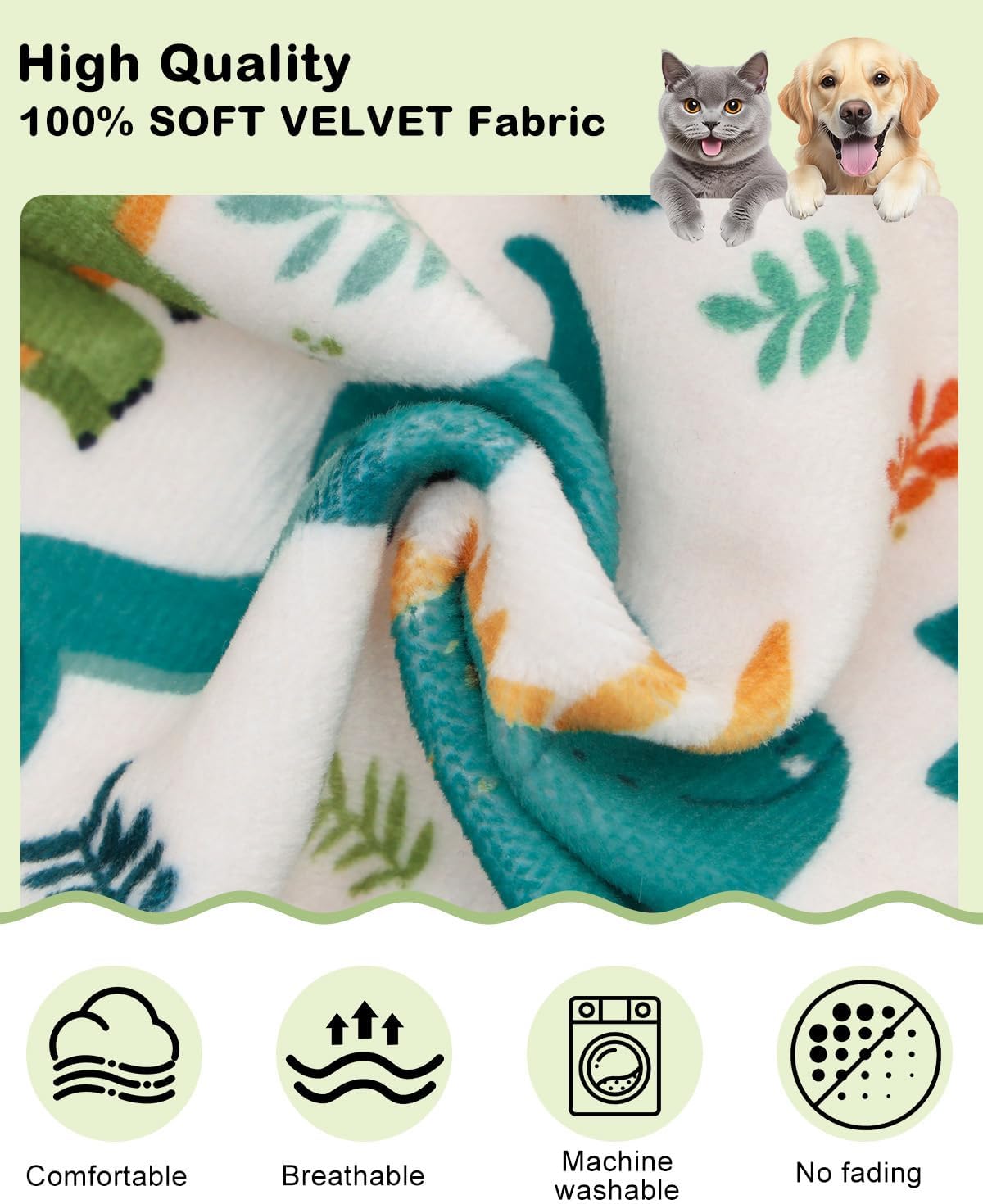 CuteBone Dinosaur Costume Dog Pajamas, Stretchy Spandex Crystal Velvet Sleepwear Coat for Small Dogs, Soft & Warm Pet Outfit Clothes for Cold Weather, Cozy Pullover Design COSP05M