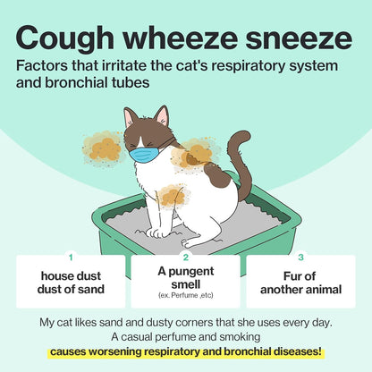 Dr.by Cat Breath Bronchial Supplements Cat Sneezing Treatment Asthma Cold Cough Nose Relief Respiratory&Immune Support with TF-343-30 lickable Formula Individually Packaged, Chicken (3 Packs (25.5OZ))