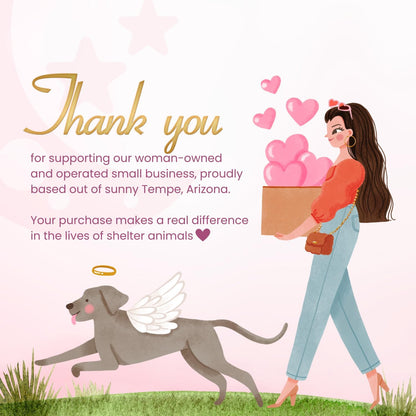 LunaMarie - Luxury Pet Birthday Bandanas -Premium & Silky Poly Fabric | 100% Handmade | Custom Shape Dual Layered (Evie Hearts, X-Small)