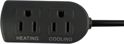 Inkbird ITC308S Freezer Temperature Controller Heating Cooling Plug Thermostat Pre Wired Digital 2 Stage Temp Control Outlet for Greenhouse Heater Cooler Incubator Reptile with Short Probe Sensor