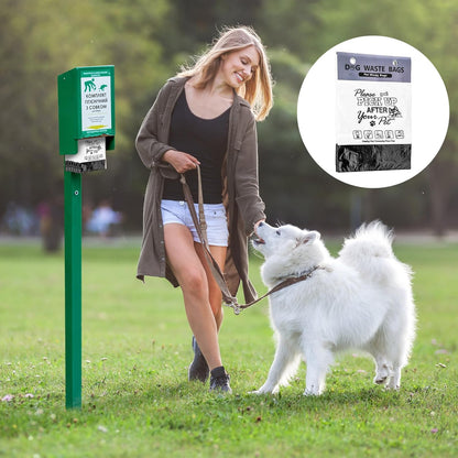 Ireer 1000 Pcs Thick Header Dog Waste Bags Bulk Dog Poop Station Refills Pet Waste Bags Thicker Leakproof Disposal No More Warm Yuck Feeling for Home Outdoor Parks Communities Hoas