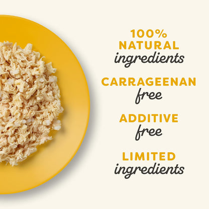 Applaws Natural Wet Cat Food in Gravy, Limited Ingredient Canned Wet Cat Food, No Additives, Made with Natural Ingredients, Chicken Selection in Gravy Cans (24 x 2.47oz Cans)