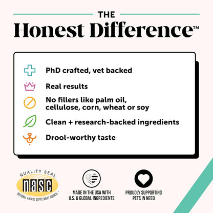 Fresh Dental Bites for Cats - Crunchy & Creamy Cat Dental Treats for Fresh Breath, Plaque + Tartar Control, Cleans Teeth + Gums, Daily Cat Oral Care (30 Day Supply)