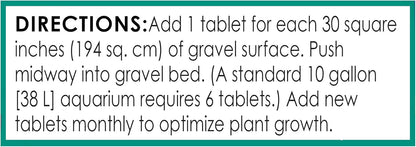 API ROOT TABS Freshwater Aquarium Plant Fertilizer 0.4-Ounce 10-Count Box