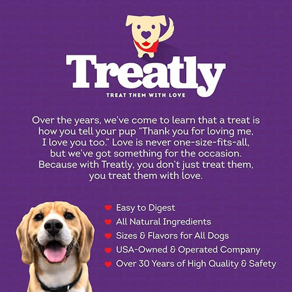 USA Collagen Rolls 9-10" Dog Chew Treats - Natural Flavor, 4 Count/1 Pack