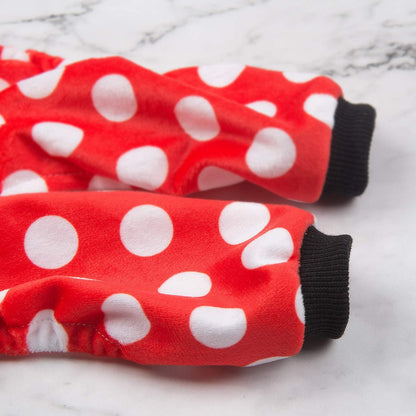 CuteBone Dog Halloween Pajamas Puppy Onesies Small Dogs Soft Pjs Coat Cat Apparel Comfy Pet Christmas Clothes Outfit Doggie Bodysuit P65M