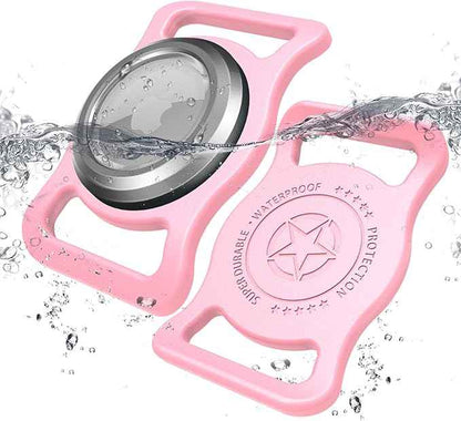 AirTag Holder Dog Collar - Waterproof Protective Apple Air Tag Tracker Cover for Medium to Large Dog Collar | Will Not Damage Your Collar,Perfect Way to GPS Track Your Dog