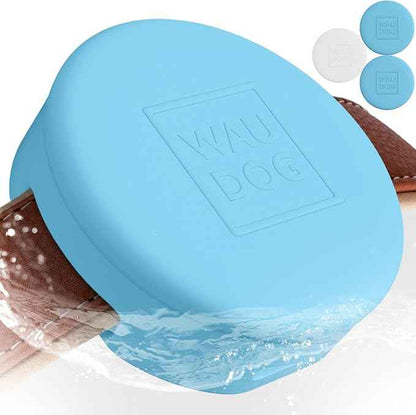3-Pack Waterproof Airtag Holder Dog Collar - Soft Silicone, Durable, Lightweight, Tear Resistance Holder - Fits Most Collars