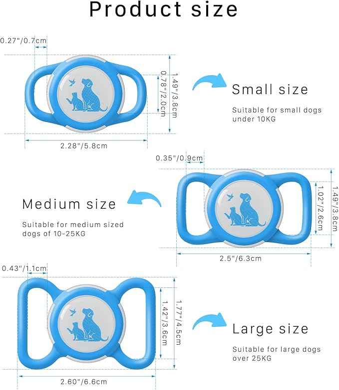 Compatible with Holder Airtag for Dog Collar with Apple Case Waterproof
