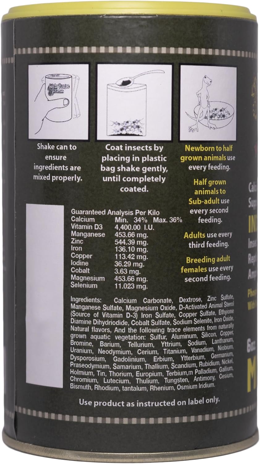 Miner-All Reptile Supplement 6 oz Indoor (2 Pack)