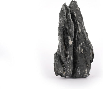 LANDEN Dark SEIRYU Stones Natural Rocks (3~11 inches,11pcs) x2 40Lx 2 Cases Total 80L 37lbs for Aquarium, Paludarium, Terrariums, Landscaping Rocks, Decorative Aquarium Rocks