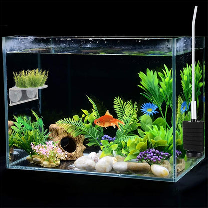 2Pack Aquarium Shelf,Transparent Acrylic Ledge Plants Holder for Substrate and Live Plants,with Strong Suction Cups for Fish Tank Multi-layer Decorations