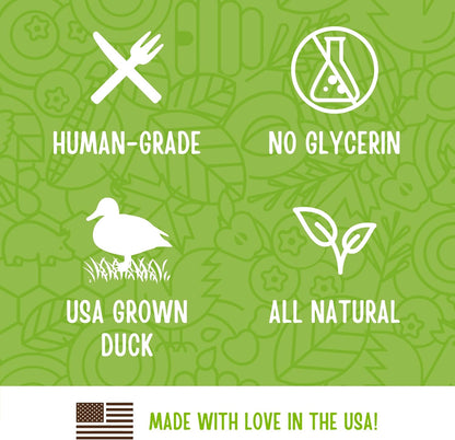 Full Moon All Natural Human Grade Dog Treats, Essential Duck Savory Sticks 14.0 oz