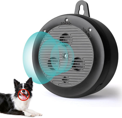 Anti Barking Devices，Auto Dog Bark Deterrent Devices with 3 Levels，Rechargeable Ultrasonic Bark Box Dog Barking Deterrent Devices, Effective Stop Barking Dog Devices for Indoor & Outdoor Dogs