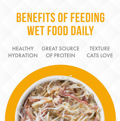 Weruva TruLuxe Cat Food, On The Cat Wok with Chicken Breast & Beef in Pumpkin Soup, 6oz Can (Pack of 24)